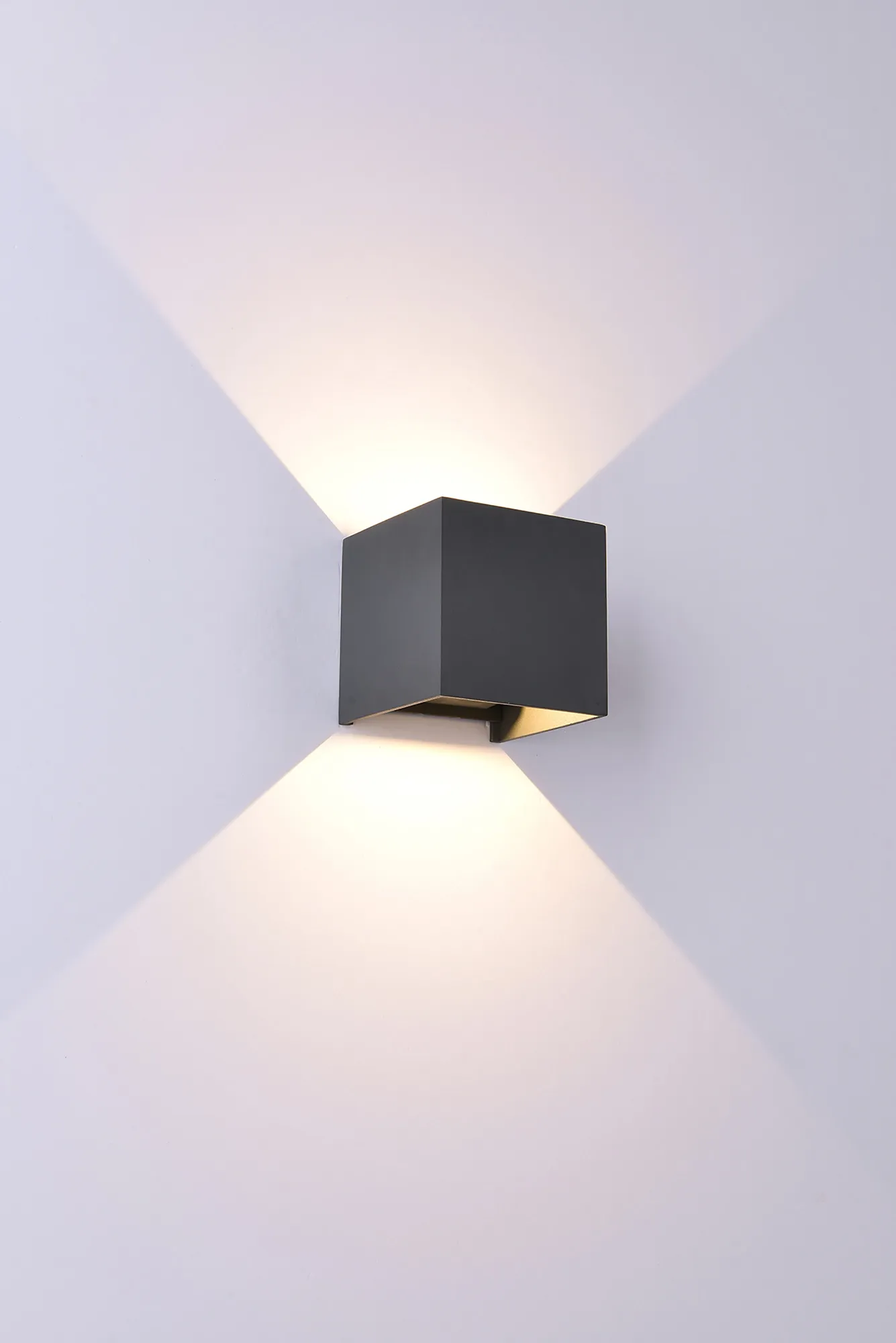 Davos Wall Lamp 2 x 6W LED M6524  Mantra Fusion Davos Sand Black